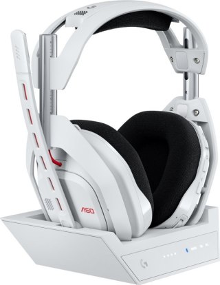 Słuchawki bezprzewodowe LOGITECH Astro A50 Gen5 Biały (Biały)