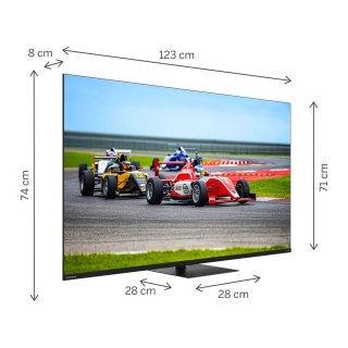 Thomson 55QG7C14 Telewizor 139,7 cm (55") 4K Ultra HD Smart TV Wi-Fi Czarny