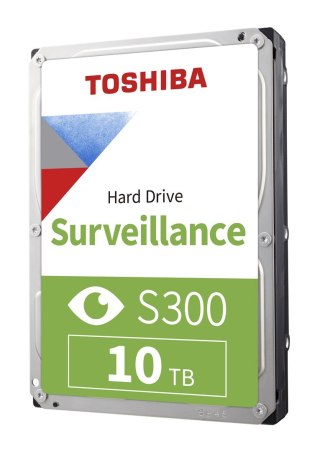 Dysk Toshiba S300 (CMR) HDWT31AUZSVA 10TB 3,5" 7200 SATA III Surveillance BULK