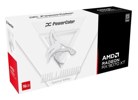Karta graf. PowerColor Hellhound RX9070XT S WH 16GB Karta graf. PowerColor Hellhound RX9070XT S WH 16GB