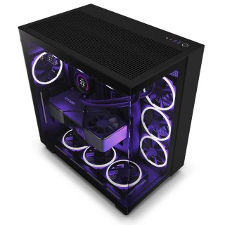 NZXT H9 All Black Midi Tower Czarny
