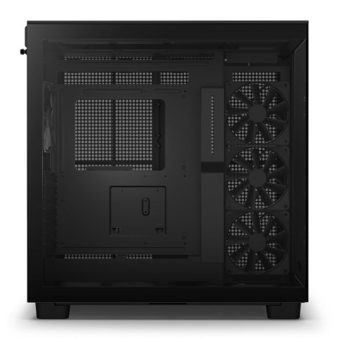 NZXT H9 All Black Midi Tower Czarny NZXT H9 All Black Midi Tower Czarny