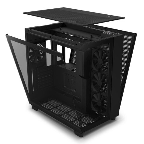 NZXT H9 All Black Midi Tower Czarny NZXT H9 All Black Midi Tower Czarny