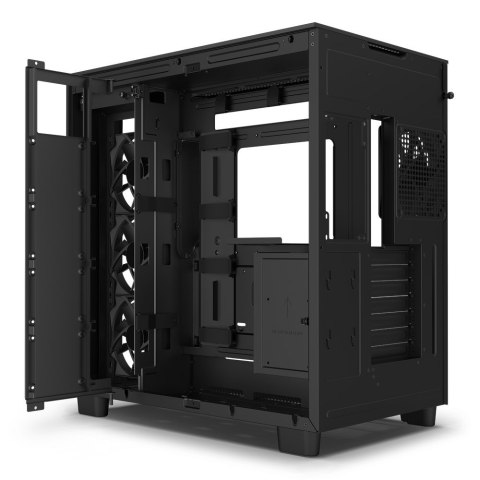 NZXT H9 All Black Midi Tower Czarny NZXT H9 All Black Midi Tower Czarny