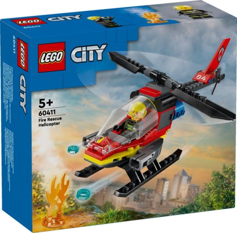 LEGO 60411 City - Strażacki helikopter ratunkowy LEGO 60411 City - Strażacki helikopter ratunkowy