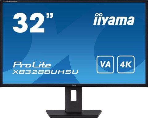 Monitor IIYAMA XB3288UHSU-B5 (31.5" /VA /60Hz /3840 x 2160 /Czarny) Monitor IIYAMA XB3288UHSU-B5 (31.5" /VA /60Hz /3840 x 2160 /Czarny)