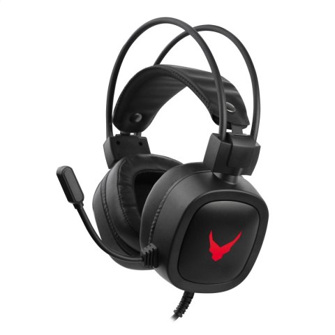 Słuchawki NAUSZNE Gamingowe VARR COLORS BREATHING USB 3.5 [45544] TE