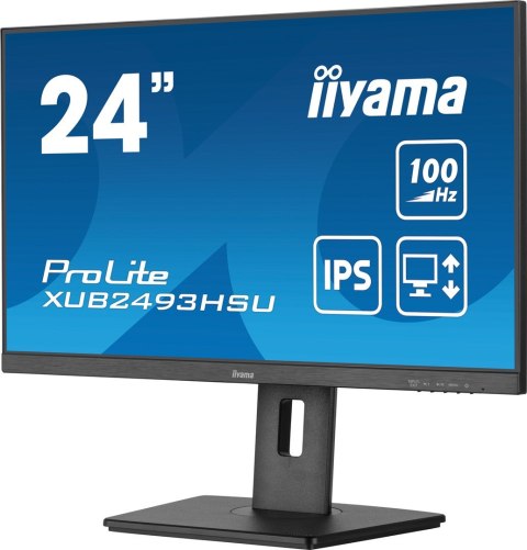 Iiyama ProLite monitor komputerowy 60,5 cm (23.8") 1920 x 1080 px Full HD LED Czarny Iiyama ProLite monitor komputerowy 60,5 cm (23.8") 1920 x 1080 px Full HD LED Czarny