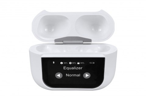 Technaxx MusicMan Słuchawki True Wireless Stereo (TWS) Douszny Połączenia/muzyka USB Type-C Bluetooth Biały Technaxx MusicMan Słuchawki True Wireless Stereo (TWS) Douszny Połączenia/muzyka USB Type-C Bluetooth Biały