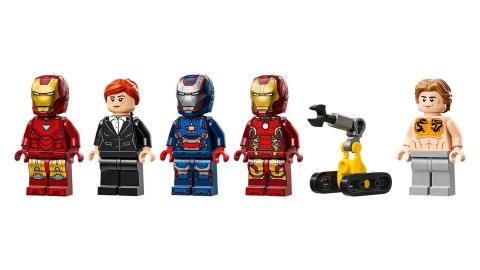 LEGO Marvel Super Heroes 76315 Laboratorium Iron Mana: Zbrojownia LEGO Marvel Super Heroes 76315 Laboratorium Iron Mana: Zbrojownia
