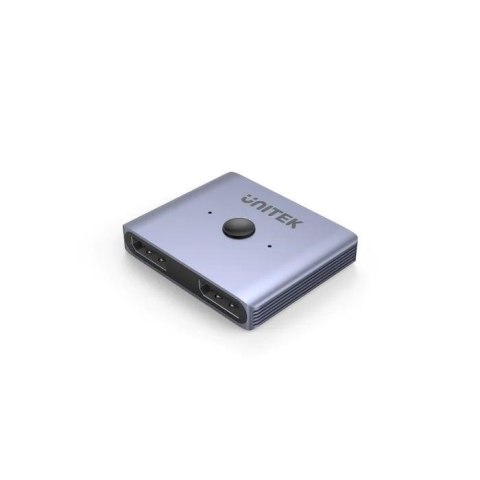 Unitek dwukierunkowy przełącznik sygnału DP 1.4 2 in 1 out 8K Unitek dwukierunkowy przełącznik sygnału DP 1.4 2 in 1 out 8K