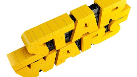 LEGO Star Wars 75407 Logo Star Wars zbudowane z klocków LEGO Star Wars 75407 Logo Star Wars zbudowane z klocków