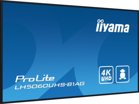 Monitor Iiyama 50 LH5060UHS-B1AG HDMI USB Monitor Iiyama 50 LH5060UHS-B1AG HDMI USB
