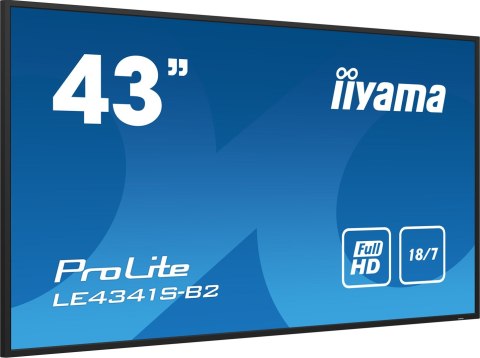Monitor iiyama ProLite LE4341S-B2 - 43-calowy płaski ekran - 108 cm Monitor iiyama ProLite LE4341S-B2 - 43-calowy płaski ekran - 108 cm