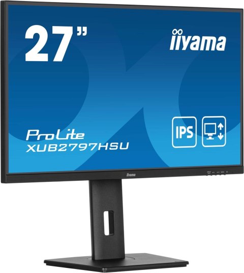 Monitor iiyama ProLite XUB2797HSU-B2 27" - Płaski ekran - 68,6 cm Monitor iiyama ProLite XUB2797HSU-B2 27" - Płaski ekran - 68,6 cm