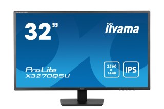 Iiyama ProLite X3270QSU-B1 monitor komputerowy 81,3 cm (32") 2560 x 1440 px Wide Quad HD LED Czarny