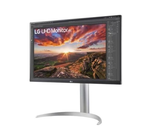 Monitor LG 27UP85NP-W (27" /60Hz /3840 x 2160 /Srebrno-czarny)