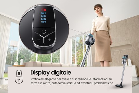 Samsung VS20B75AGR1 Odkurzacz stojący 2 w 1 Bateria Suchy Bez worka 550 W Czarny, Miętowy Samsung VS20B75AGR1 Odkurzacz stojący 2 w 1 Bateria Suchy Bez worka 550 W Czarny, Miętowy
