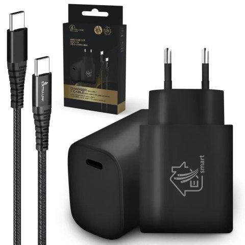 Ładowarka EXTRALINK CAB-CHAR-SET02(USB typu C) Ładowarka EXTRALINK CAB-CHAR-SET02(USB typu C)