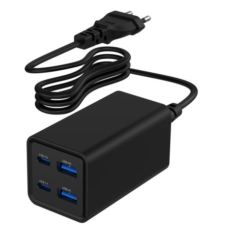 CHARGER USB UNIVERSAL 4P 65W/TA-UC-2A2C-PD65-01-BK GEMBIRD CHARGER USB UNIVERSAL 4P 65W/TA-UC-2A2C-PD65-01-BK GEMBIRD