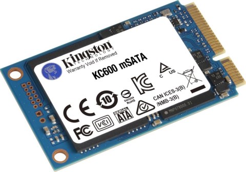 Dysk SSD KINGSTON SKC600MS/512G (mSATA″ /512GB ) Dysk SSD KINGSTON SKC600MS/512G (mSATA″ /512GB )