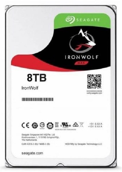 Dysk serwerowy HDD SEAGATE IronWolf ST8000VN004 (8 TB /3.5" /7200RPM ) Dysk serwerowy HDD SEAGATE IronWolf ST8000VN004 (8 TB /3.5" /7200RPM )