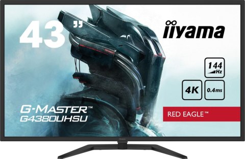 Monitor IIYAMA G4380UHSU-B1 (42.5" /VA /144Hz /3840 x 2160 /Czarny) Monitor IIYAMA G4380UHSU-B1 (42.5" /VA /144Hz /3840 x 2160 /Czarny)