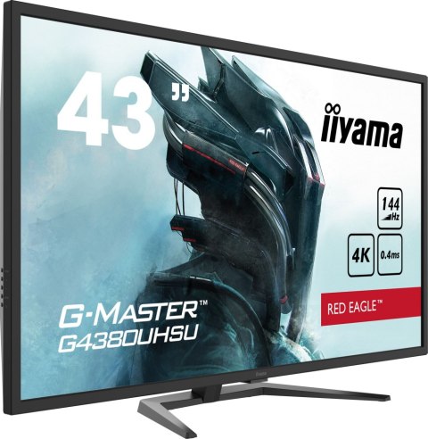 Monitor IIYAMA G4380UHSU-B1 (42.5" /VA /144Hz /3840 x 2160 /Czarny) Monitor IIYAMA G4380UHSU-B1 (42.5" /VA /144Hz /3840 x 2160 /Czarny)