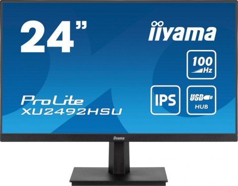 Monitor IIYAMA XU2492HSU-B6 (23.8" /IPS /100Hz /1920 x 1080 /Czarny) Monitor IIYAMA XU2492HSU-B6 (23.8" /IPS /100Hz /1920 x 1080 /Czarny)