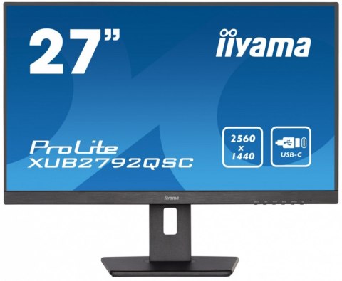 Monitor IIYAMA XUB2792QSC-B5 (27" /75Hz /2560 x 1440 /Czarny) Monitor IIYAMA XUB2792QSC-B5 (27" /75Hz /2560 x 1440 /Czarny)