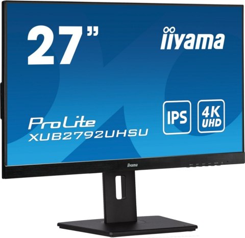 Monitor IIYAMA XUB2792UHSU-B5 (27" /60Hz /3840 x 2160 /Czarny) Monitor IIYAMA XUB2792UHSU-B5 (27" /60Hz /3840 x 2160 /Czarny)