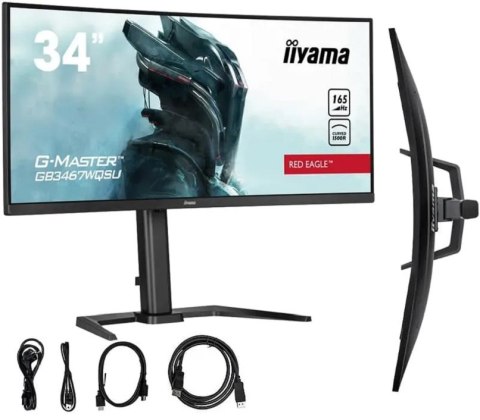 Monitor IIYAMA GB3467WQSU-B5 (34" /165Hz /3440 x 1440 /Czarny) Monitor IIYAMA GB3467WQSU-B5 (34" /165Hz /3440 x 1440 /Czarny)