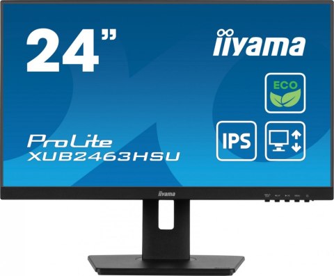 Monitor IIYAMA XUB2463HSU-B1 (23.8" /IPS /100Hz /1920 x 1080 /Czarny) Monitor IIYAMA XUB2463HSU-B1 (23.8" /IPS /100Hz /1920 x 1080 /Czarny)