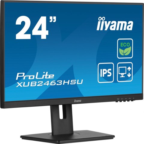 Monitor IIYAMA XUB2463HSU-B1 (23.8" /IPS /100Hz /1920 x 1080 /Czarny) Monitor IIYAMA XUB2463HSU-B1 (23.8" /IPS /100Hz /1920 x 1080 /Czarny)