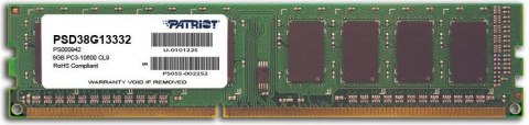 Pamięć PATRIOT (DIMM\DDR3\8 GB\1333MHz\1.5V\9 CL\Single)