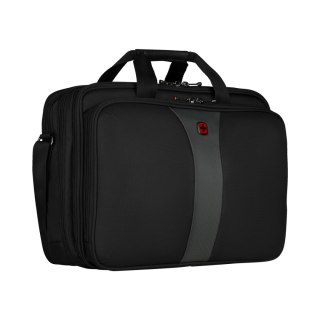 Torba na laptop do 17" Wenger Legacy 17 Triple Gusset Brief Black/Gray (R) 600655