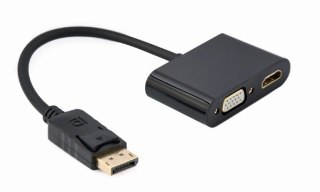 Adapter GEMBIRD A-DPM-HDMIFVGAF-01 DisplayPort - HDMI + VGA