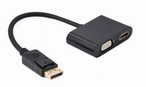 Adapter GEMBIRD A-DPM-HDMIFVGAF-01 DisplayPort - HDMI + VGA Adapter GEMBIRD A-DPM-HDMIFVGAF-01 DisplayPort - HDMI + VGA