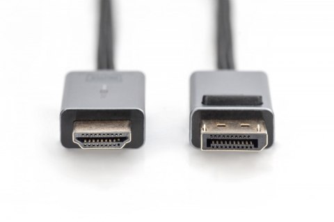 DIGITUS DB-340202-030-S 3m /s1x DisplayPort 1x HDMI typu A DIGITUS DB-340202-030-S 3m /s1x DisplayPort 1x HDMI typu A