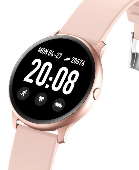 Smartwatch Fit FW32 Neon Różowy MAXCOM Android Różowy