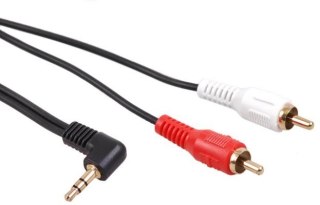 MACLEAN miniJack 3.5 mm - 2x RCA 15 m 15m /s1x MiniJack 3.5 mm (wtyk) 2x RCA (wtyk)