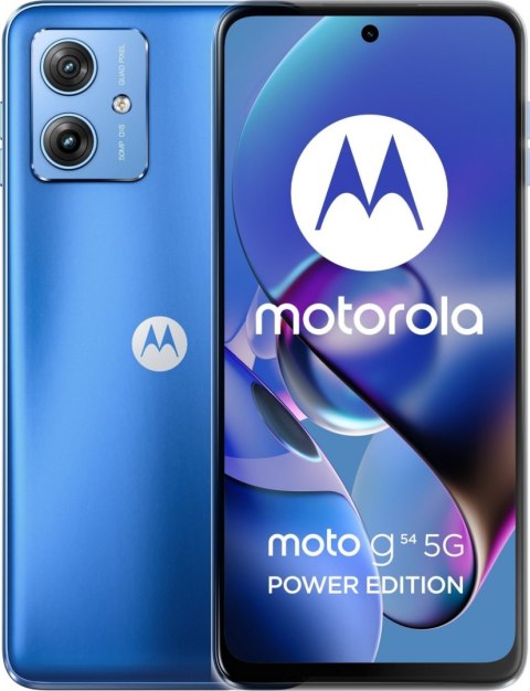 Smartphone MOTOROLA Moto G54 Power Edition 5G 8/256 GB Niebieski 256 GB Niebieski PB0W0001RO Smartphone MOTOROLA Moto G54 Power Edition 5G 8/256 GB Niebieski 256 GB Niebieski PB0W0001RO