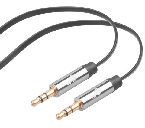 TB AKTBXAJAUXM120B 1.2m /s1x MiniJack 3.5 mm (wtyk) 1x MiniJack 3.5 mm (wtyk) TB AKTBXAJAUXM120B 1.2m /s1x MiniJack 3.5 mm (wtyk) 1x MiniJack 3.5 mm (wtyk)