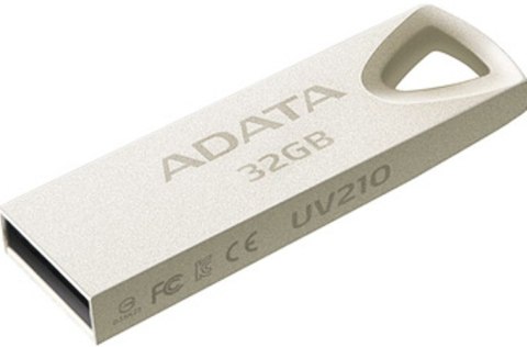 Pendrive A-DATA UV210 (32 GB /USB 2.0 /Srebrny ) Pendrive A-DATA UV210 (32 GB /USB 2.0 /Srebrny )