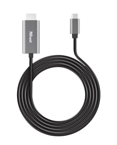 TRUST 23332 1.8m /s1x USB typu C 1x HDMI TRUST 23332 1.8m /s1x USB typu C 1x HDMI