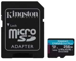 Karta pamięci KINGSTON 256 GB Adapter