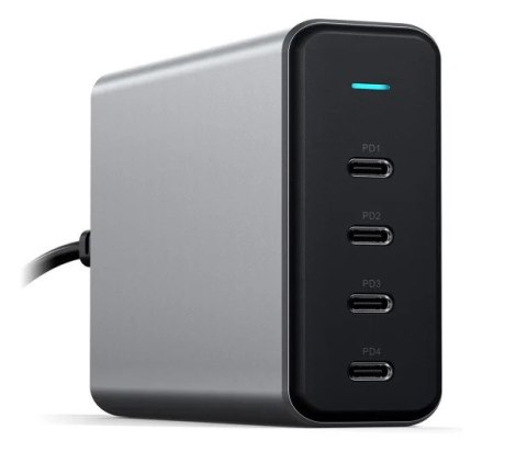 Ładowarka sieciowa SATECHI ST-UC165GM-EU(4x USB typu C) Ładowarka sieciowa SATECHI ST-UC165GM-EU(4x USB typu C)