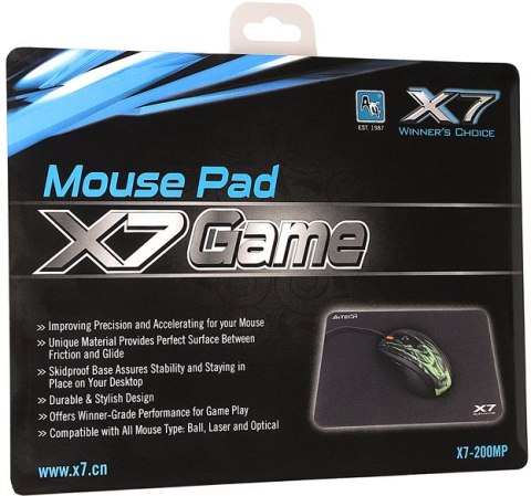 Podkładka pod mysz XGame A4Tech X7-200MP Podkładka pod mysz XGame A4Tech X7-200MP