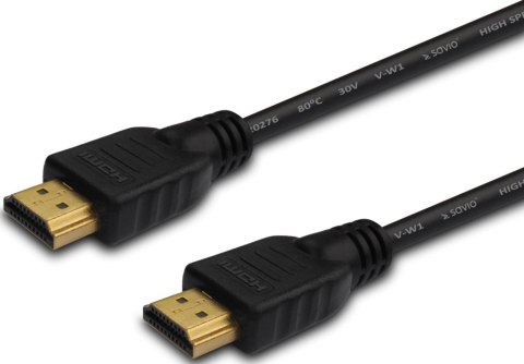 SAVIO HDMI (wtyk) - HDMI (wtyk) 1.8 m 1.8m /s1x HDMI (wtyk) 1x HDMI (wtyk) SAVIO HDMI (wtyk) - HDMI (wtyk) 1.8 m 1.8m /s1x HDMI (wtyk) 1x HDMI (wtyk)
