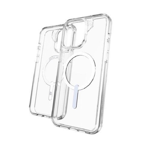 ZAGG Crystal Palace Snap - obudowa ochronna do iPhone 15 Pro Max kompatybilna z MagSafe (clear) ZAGG Crystal Palace Snap - obudowa ochronna do iPhone 15 Pro Max kompatybilna z MagSafe (clear)